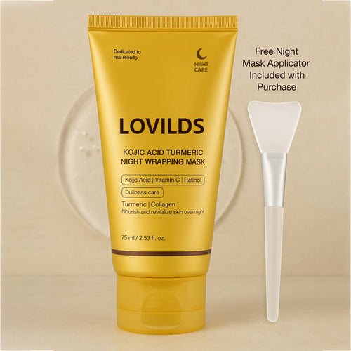 LOVILDS™ Turmeric Kojic Acid Collagen Night Mask