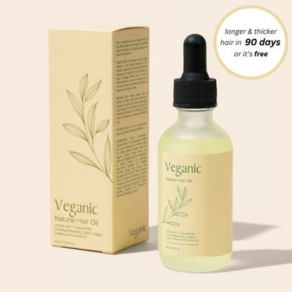 New Year Sale - Veganic Natural Hair Growth Oil